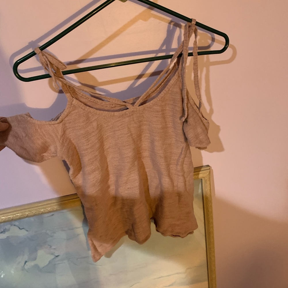 Off the shoulder top American Eagle